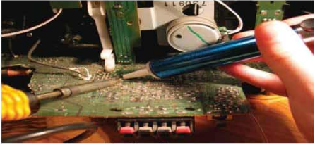 ব্যবহারিক ৫ঃ টেলিভিশন রিসিভারের বিভিন্ন কম্পোনেন্ট সোল্ডারিং ও ডিসোল্ডারিংকরণ