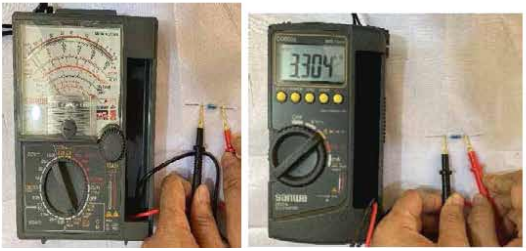 ব্যবহারিক ৩ঃ টিভি রিসিভারের ইলেকট্রনিক কম্পোনেন্ট পরীক্ষা করণ