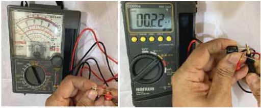 ব্যবহারিক ৩ঃ টিভি রিসিভারের ইলেকট্রনিক কম্পোনেন্ট পরীক্ষা করণ