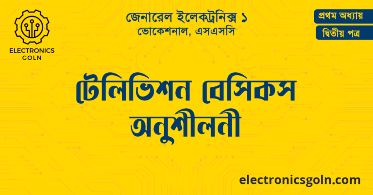 টেলিভিশন বেসিকস অনুশীলনী